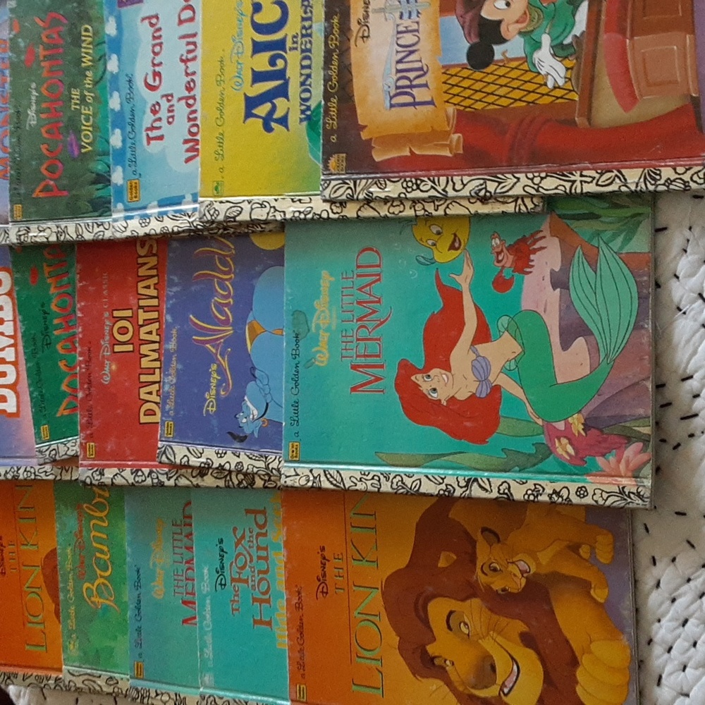 Rare Golden Bookd 1982 thru 1996 count 14